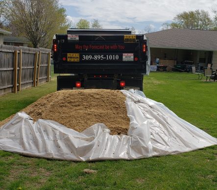Protecting the pool sand and Your Yard!